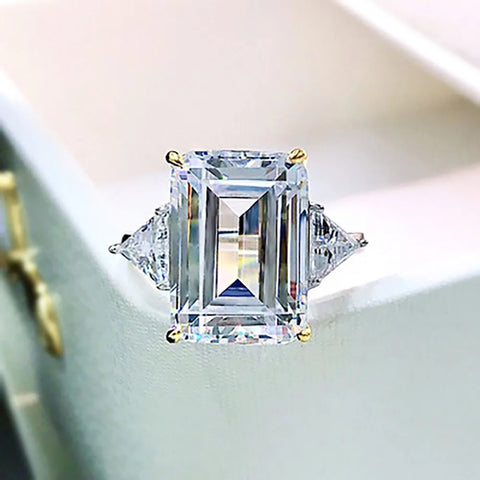 PRINCESS Emerald Cut Ring