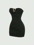 TORQUE Ruched Mini Dress