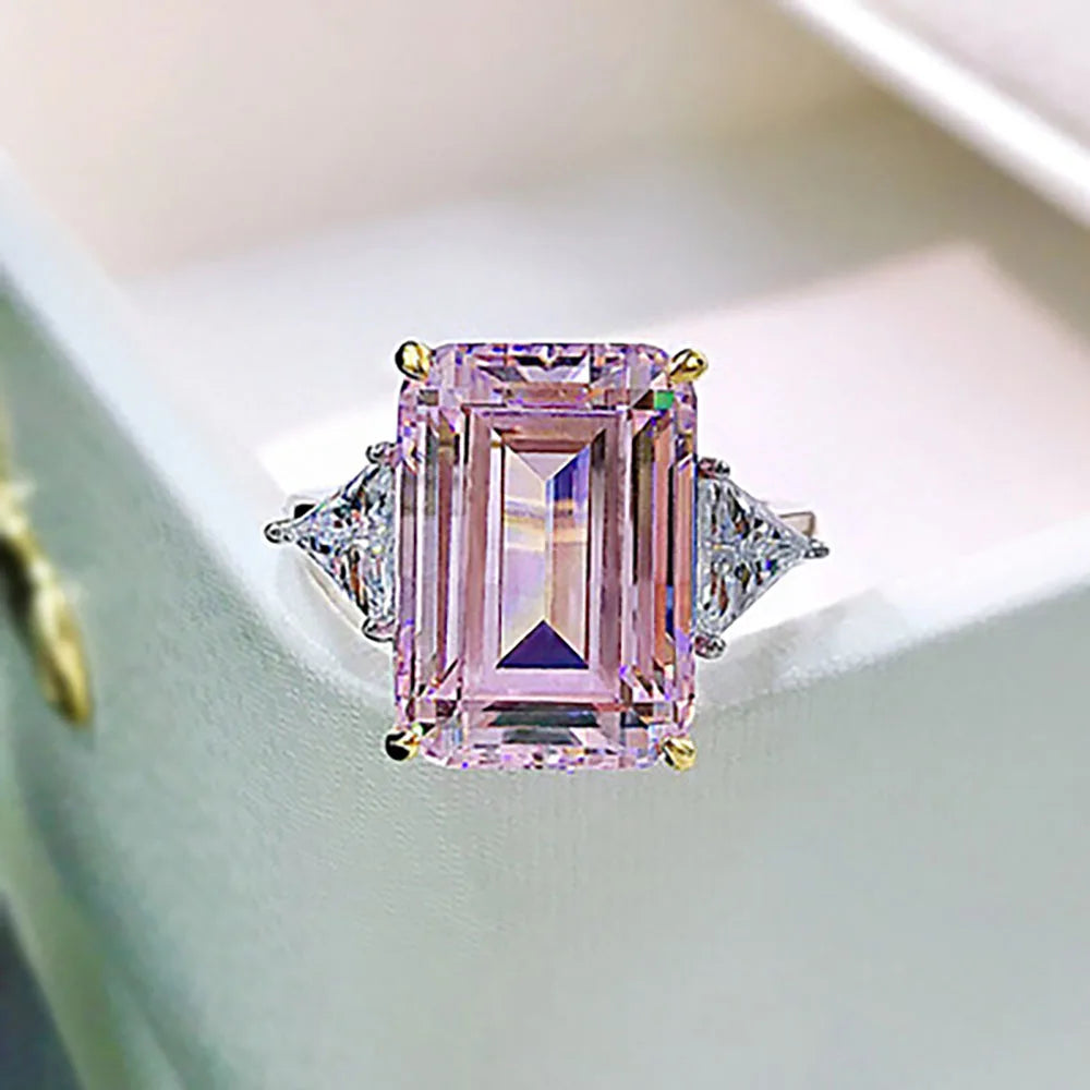 PRINCESS Emerald Cut Ring