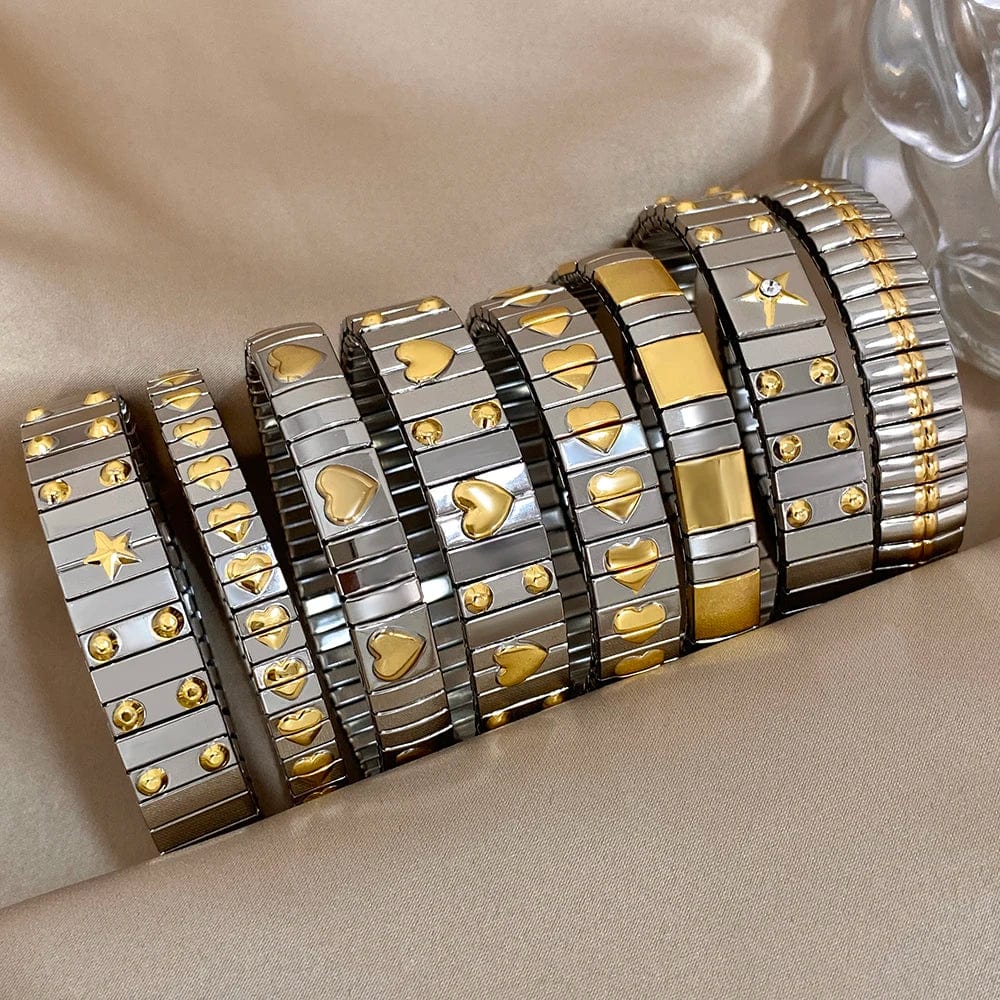 VETTE Stack Bracelets-Bracelet-SAINT CHIC