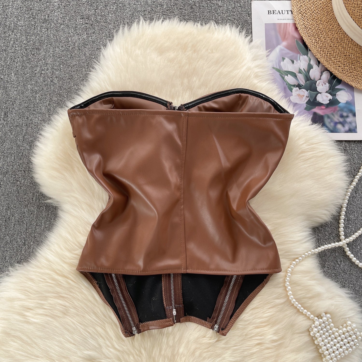 VIXEN Zip Corset Secondary image