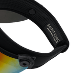 BLACK PAPARAZZI VISOR® 2.0 – Original Rainbow Lens UV Sun Shield with UPF 50+-Hats-SAINT CHIC-SAINT CHIC