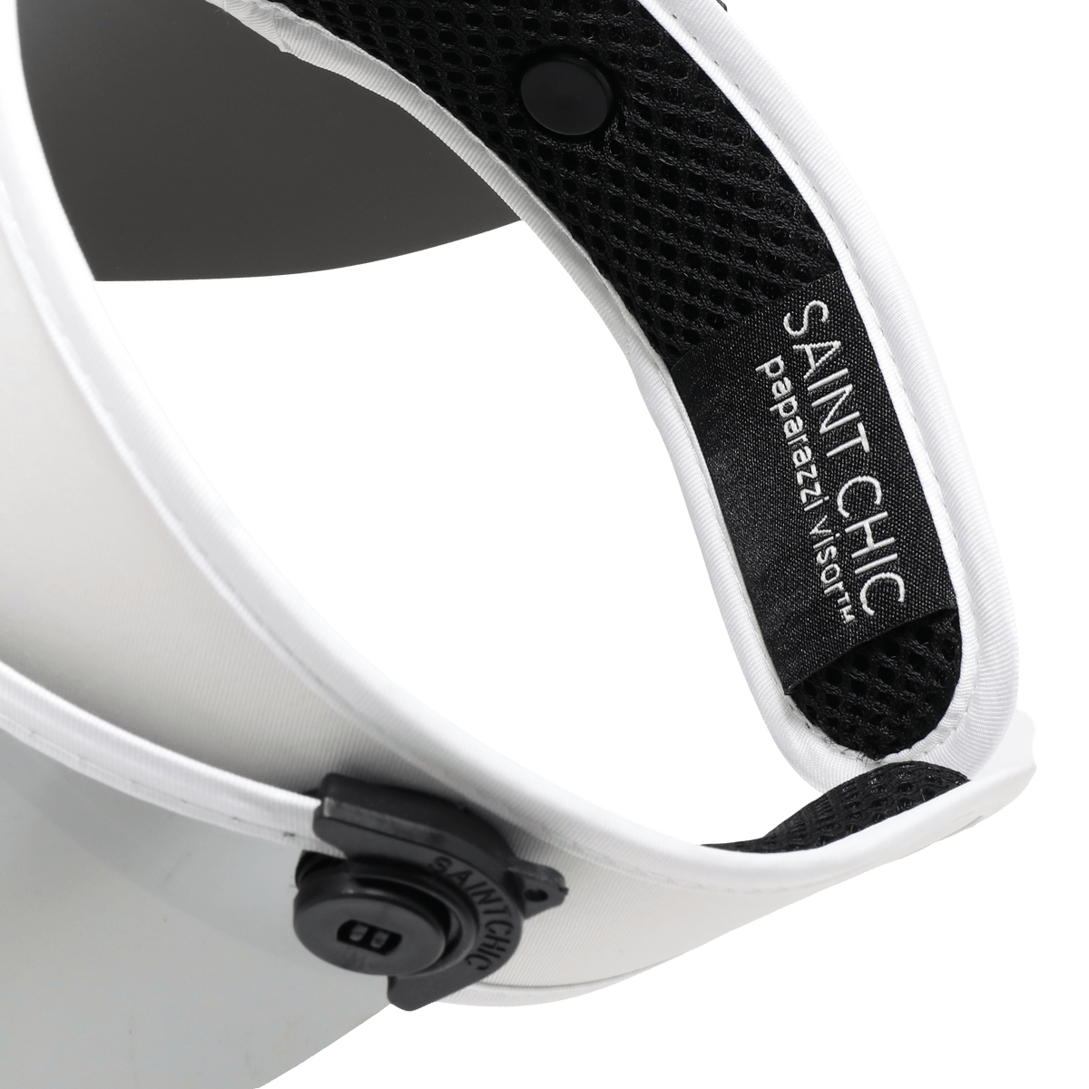 Chrome Anti Paparazzi Visor®-Hats-SAINT CHIC-Black-SAINT CHIC