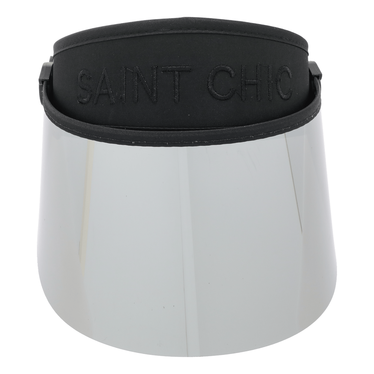 Chrome Anti Paparazzi Visor®-Hats-SAINT CHIC-Black-SAINT CHIC