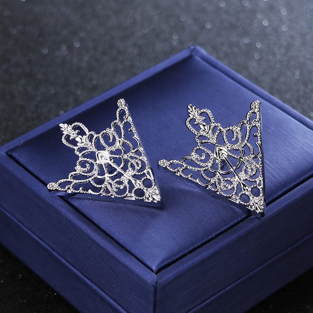 DALLAS Collar Pins-brooch-SAINT CHIC-Gold-SAINT CHIC