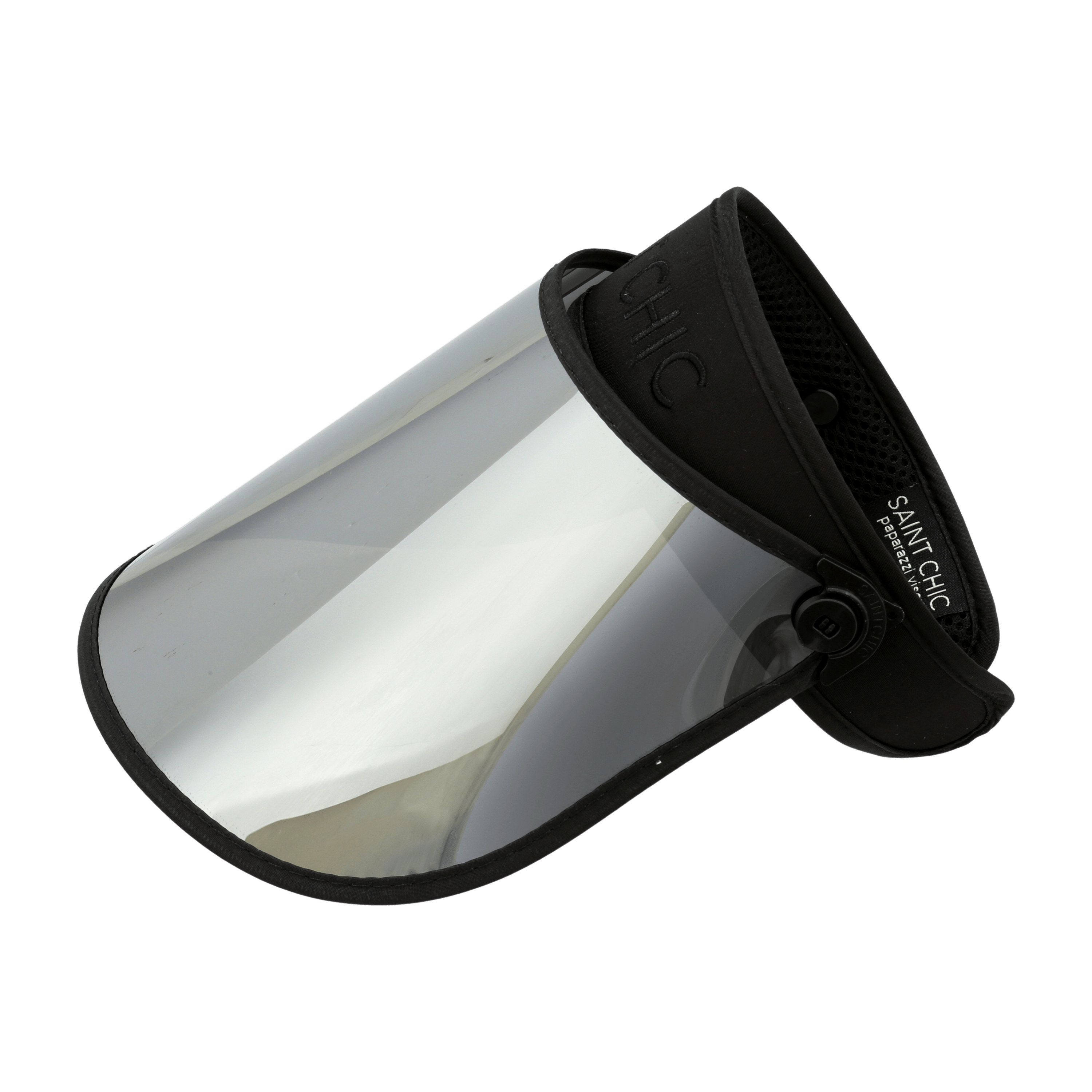CHROME PAPARAZZI VISOR® Long Lens Sun Shield – 99% UV Protection-Hats-SAINT CHIC